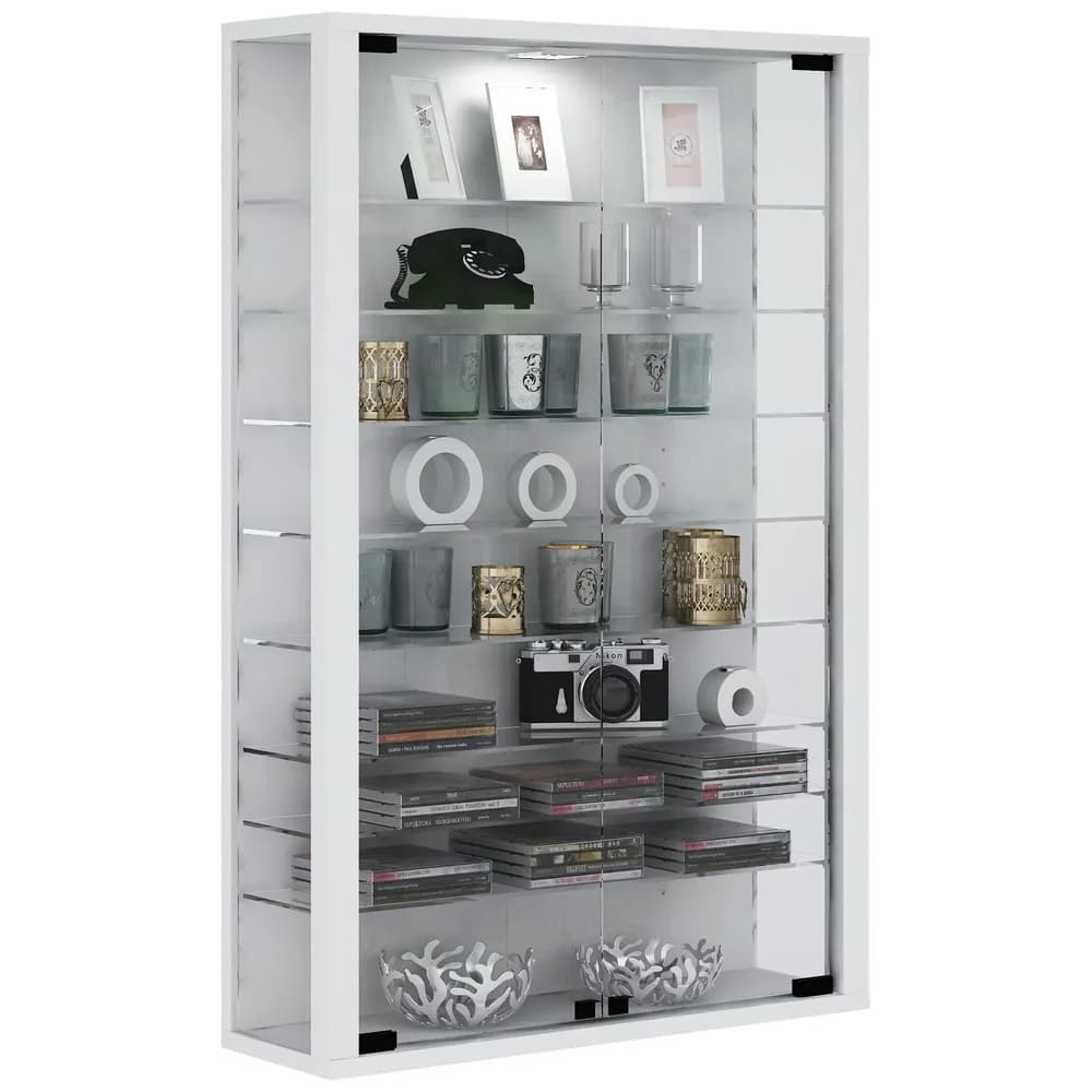 VCM Vitrine »Vitrosa Mini« weiß, 59x90x18 cm