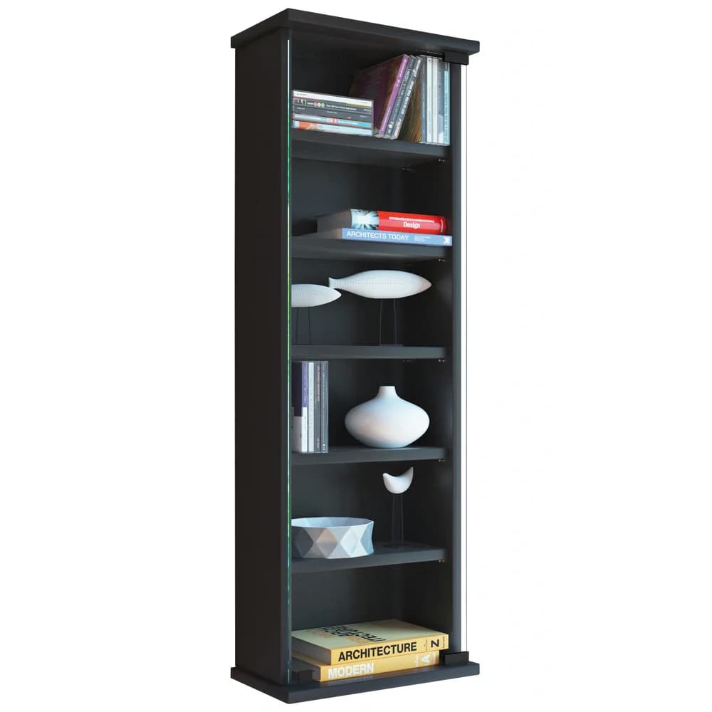 VCM CD/DVD Wandregal LOPOSA - B/H/T ca. 31.00x91.50x18.00