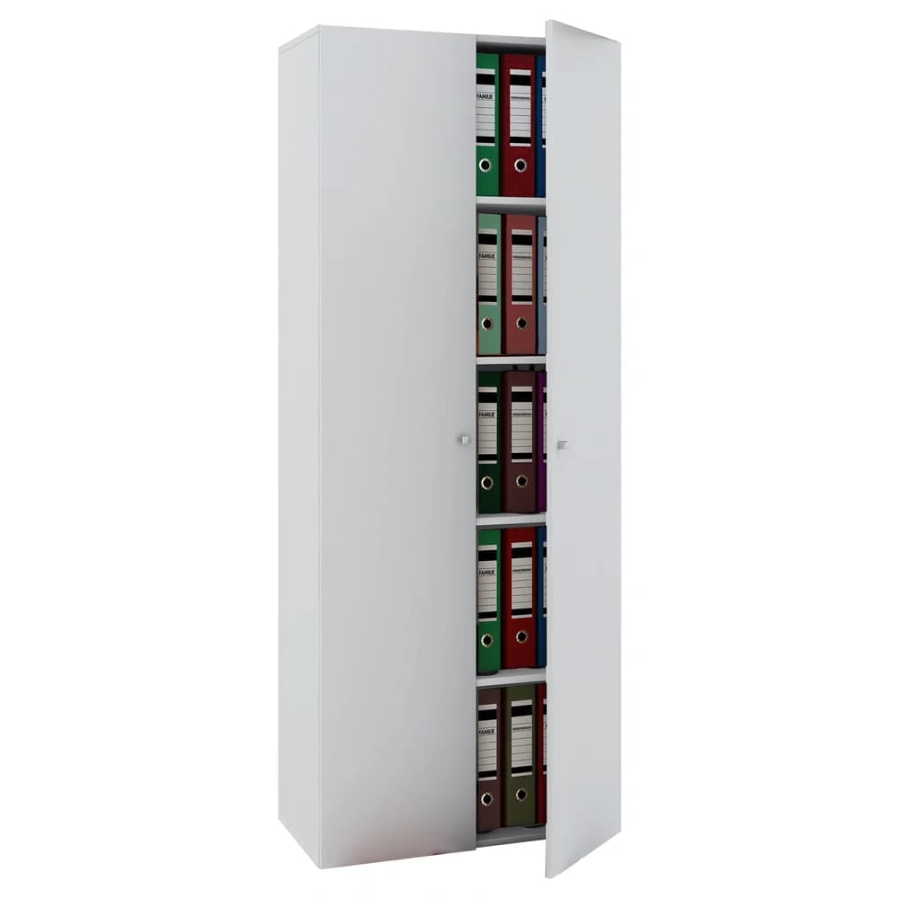 VCM Büroschrank Vandol Weiß