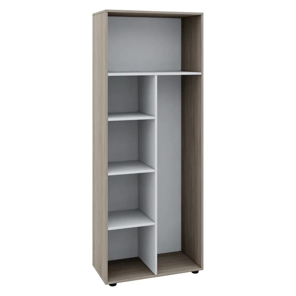VCM Mehrzweckschränke Vandol Sonoma-Eiche B. 70 x H. 178 x T. 40 cm