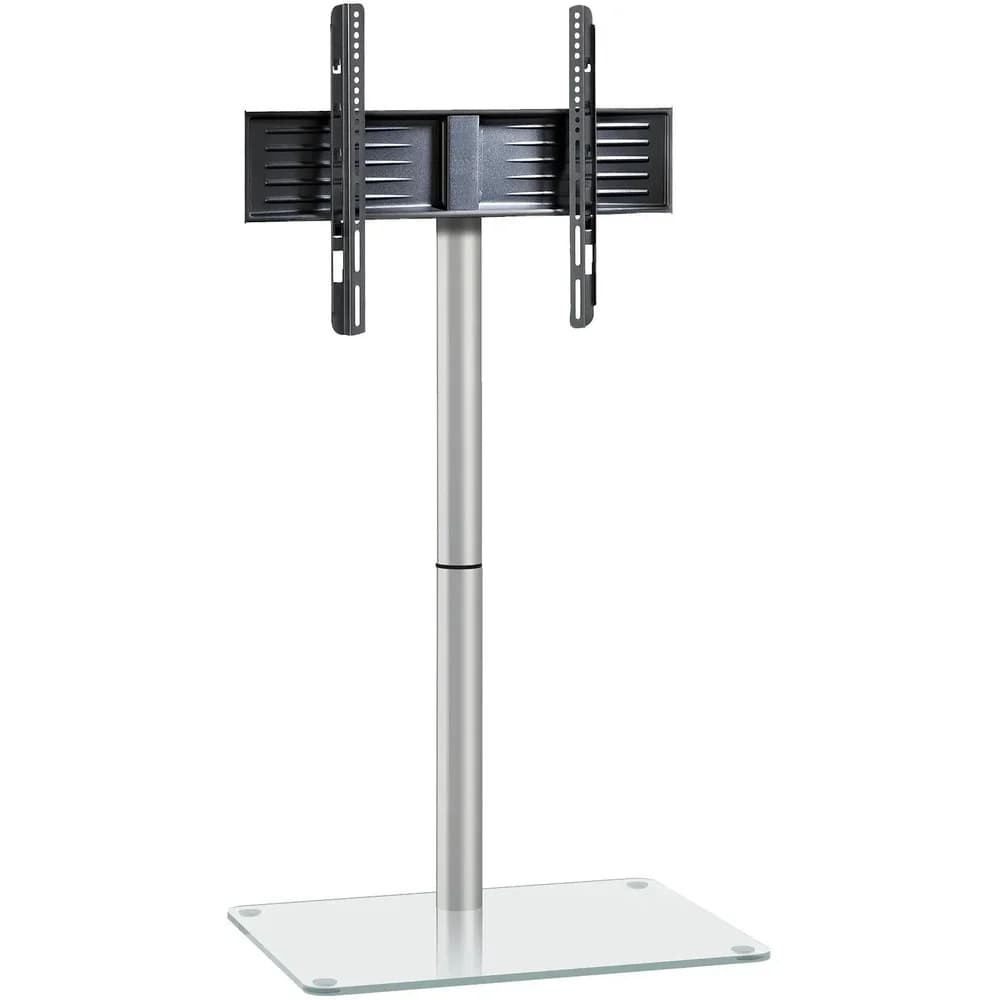 TV-Rack Alani Klar/Alufarben