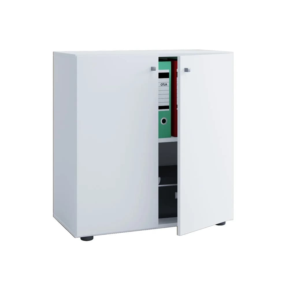 VCM Aktenschrank »Lona« 2 OH breit weiß, 70x74x40 cm