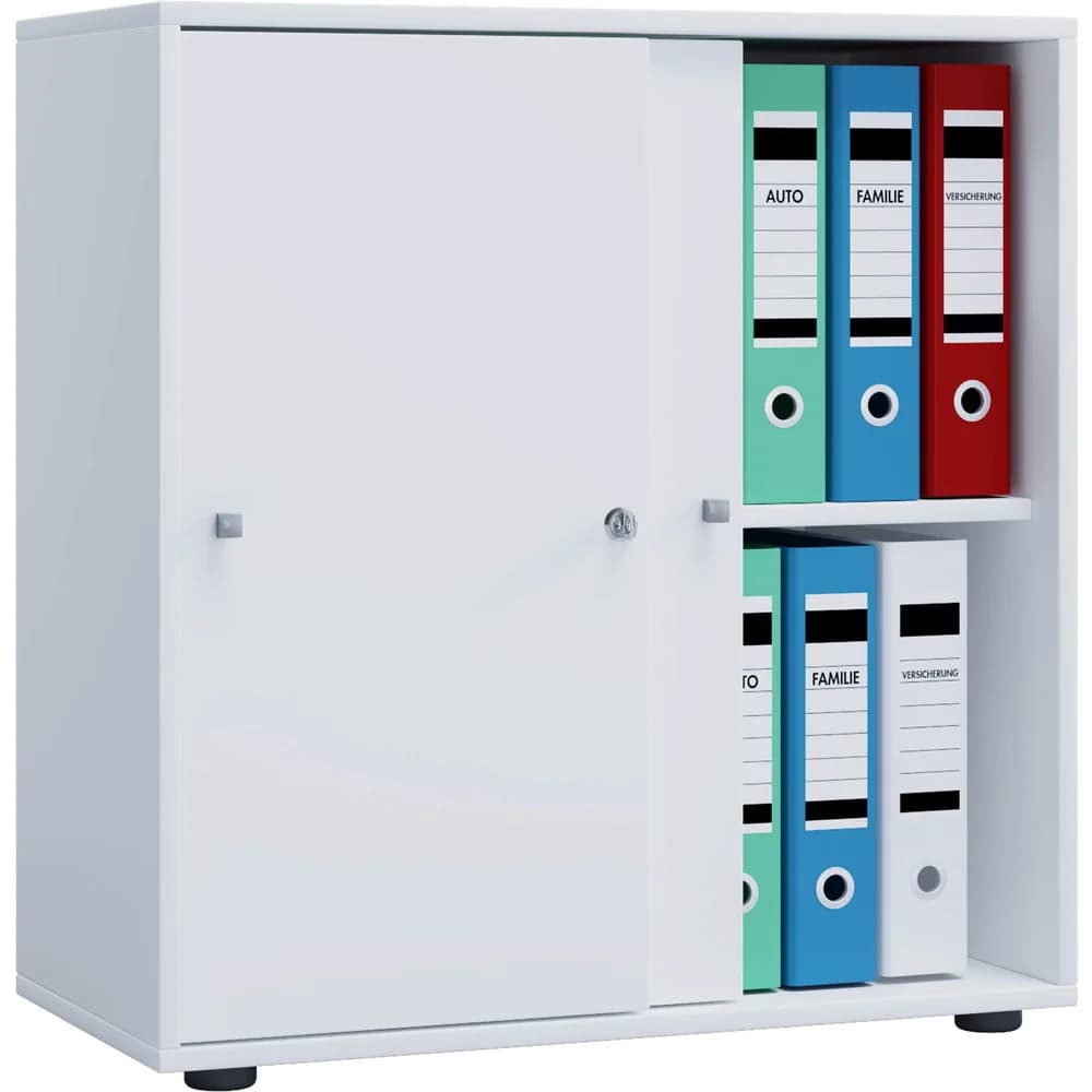 VCM Büroschrank Lona Buche