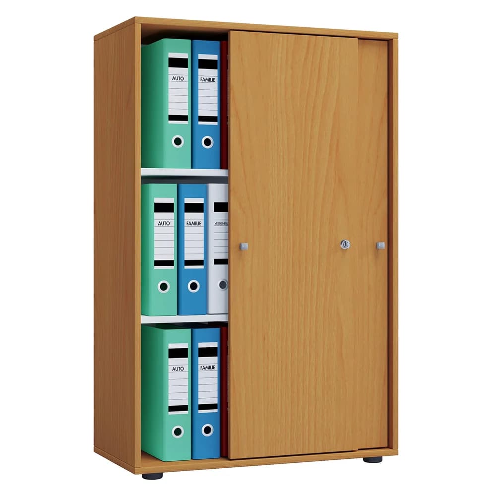 VCM Büroschrank Lona Buche