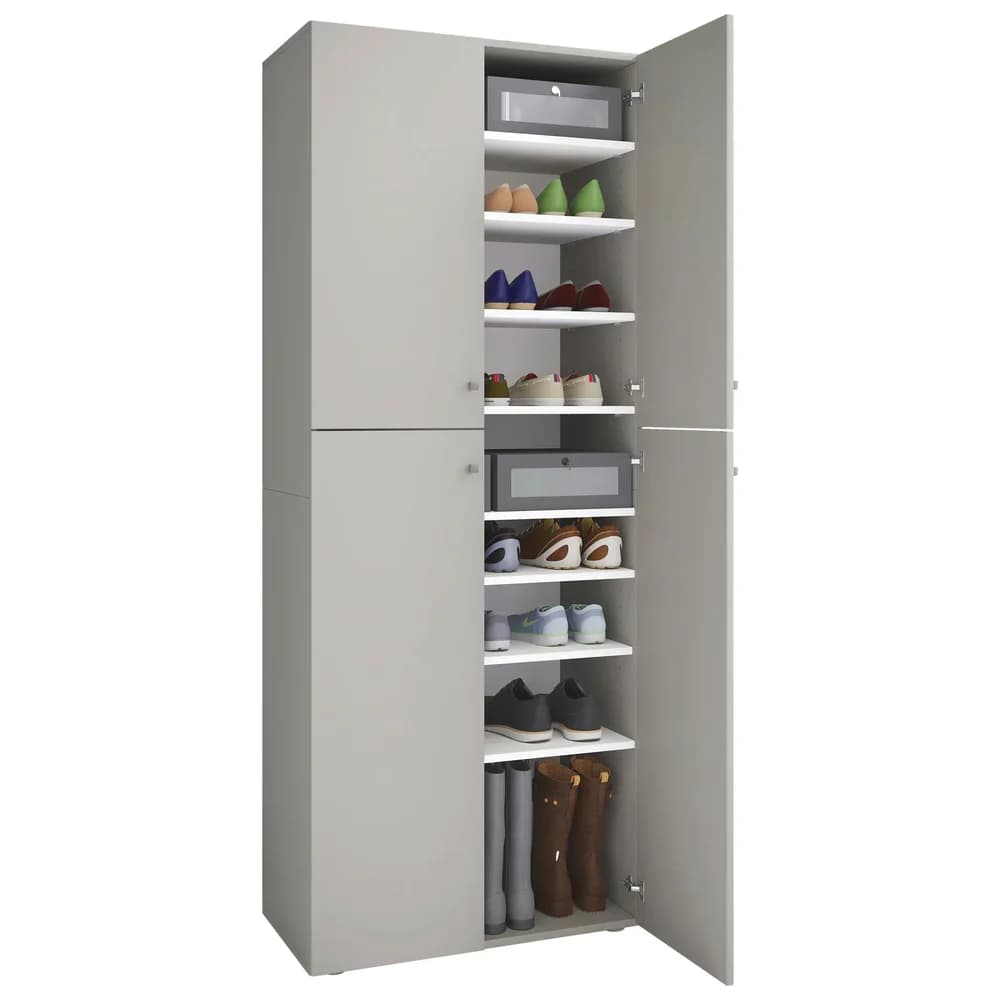 VCM - my home Schuhschrank Lona grau