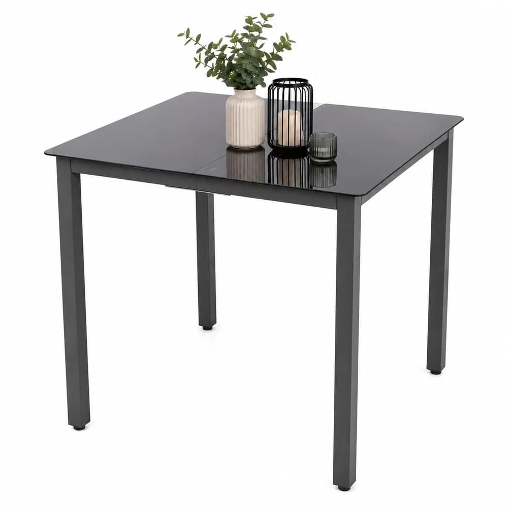 Gartentisch Schwarz