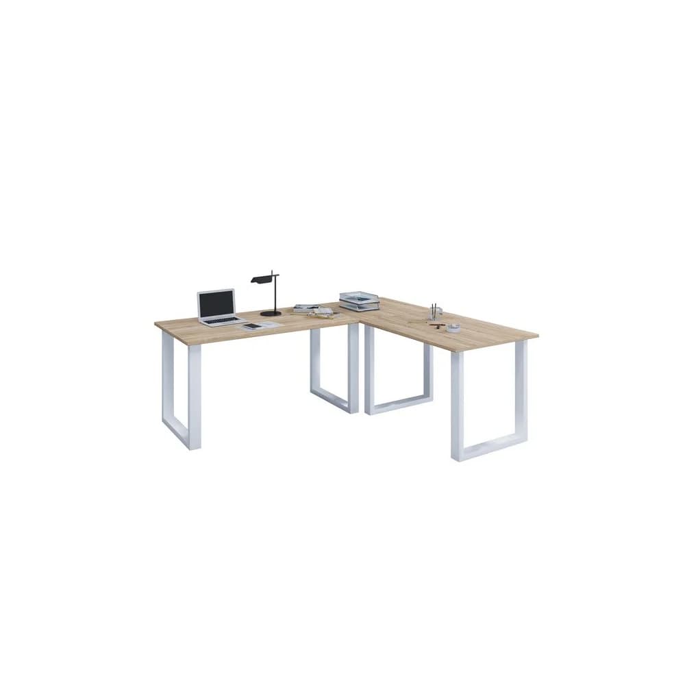 VCM Eck-Schreibtisch LONA - B/H/T ca. 220.00x76.00x80.00