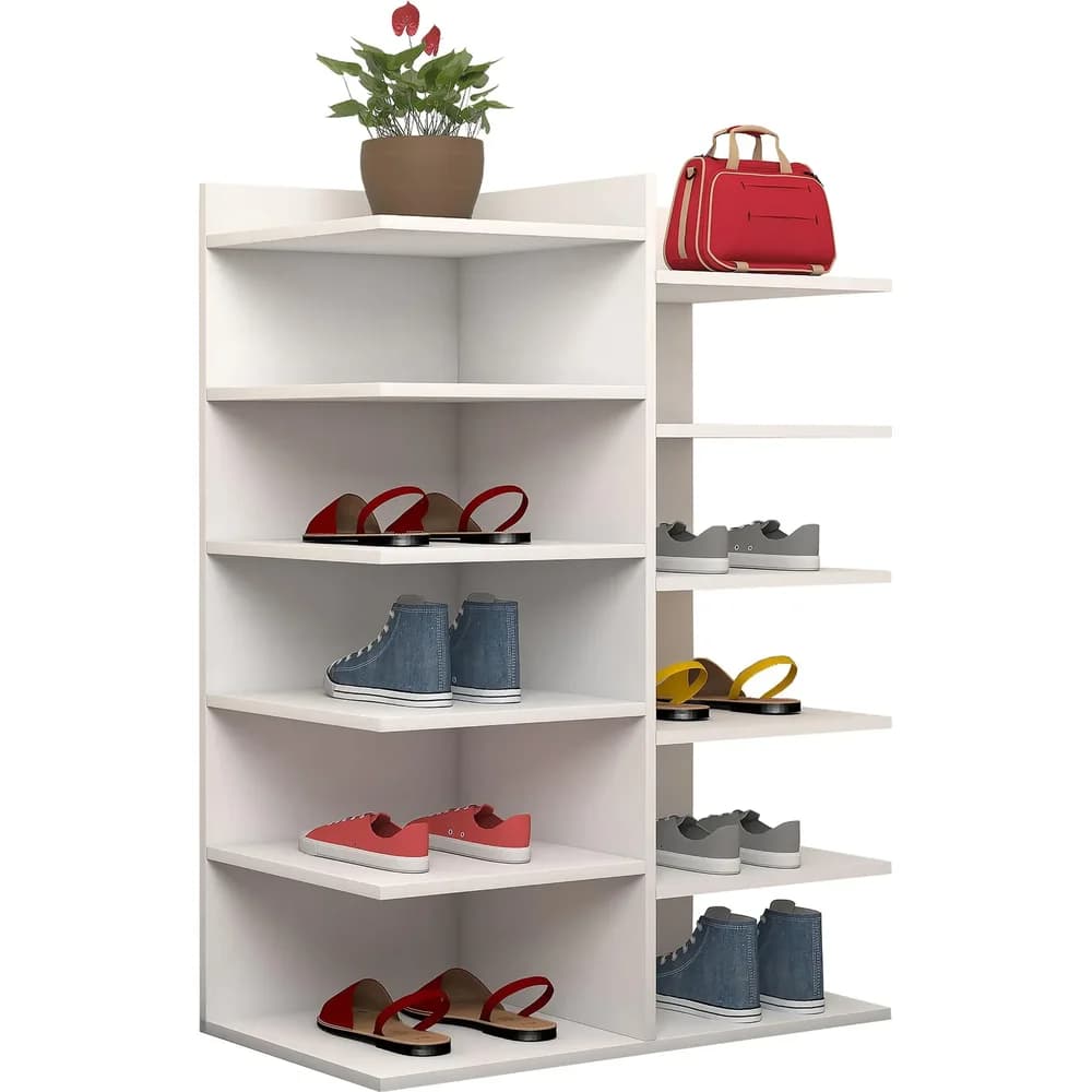 VCM Schuhregal "Enosa" Weiß
