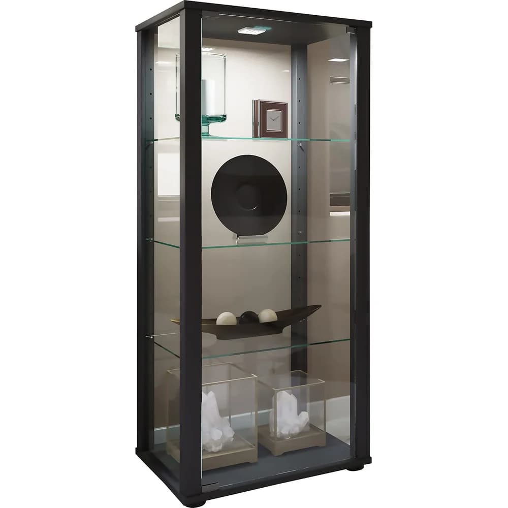 Vitrine Kavisa Schwarz