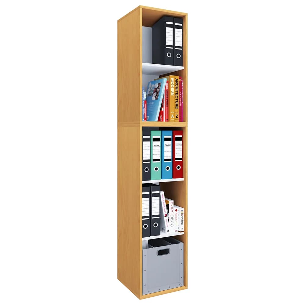 Aktenschrank Lona Buchefarben, 5-fach