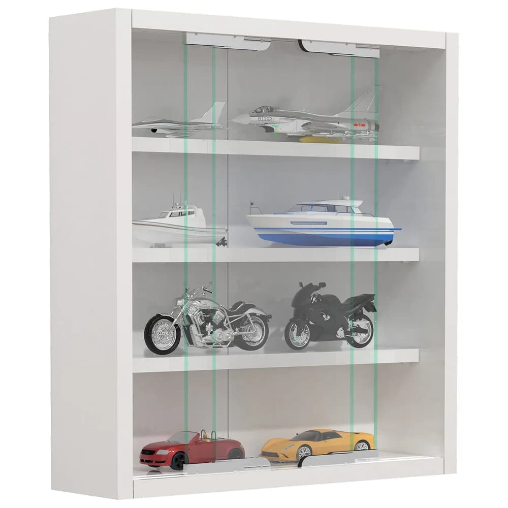 Hängevitrine Agisa S Weiß
