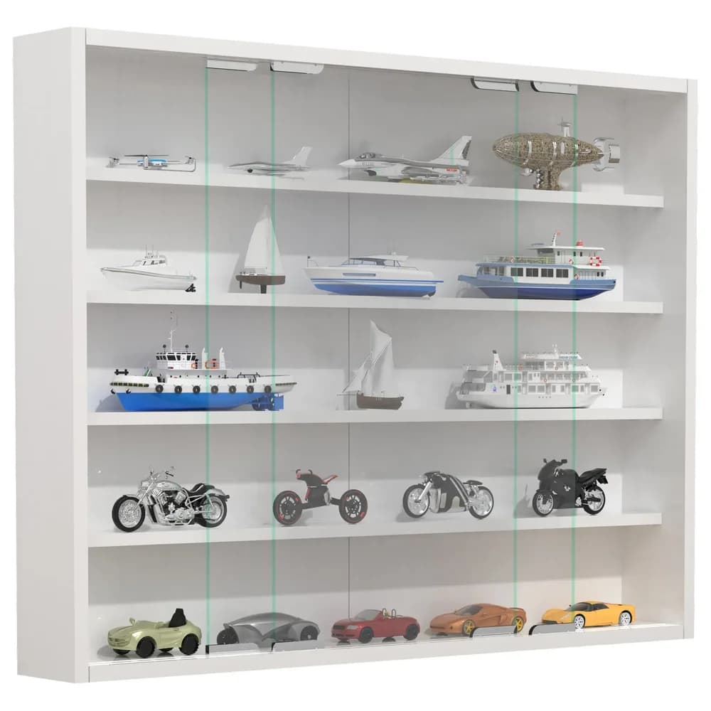 Hängevitrine Agisa L Weiß