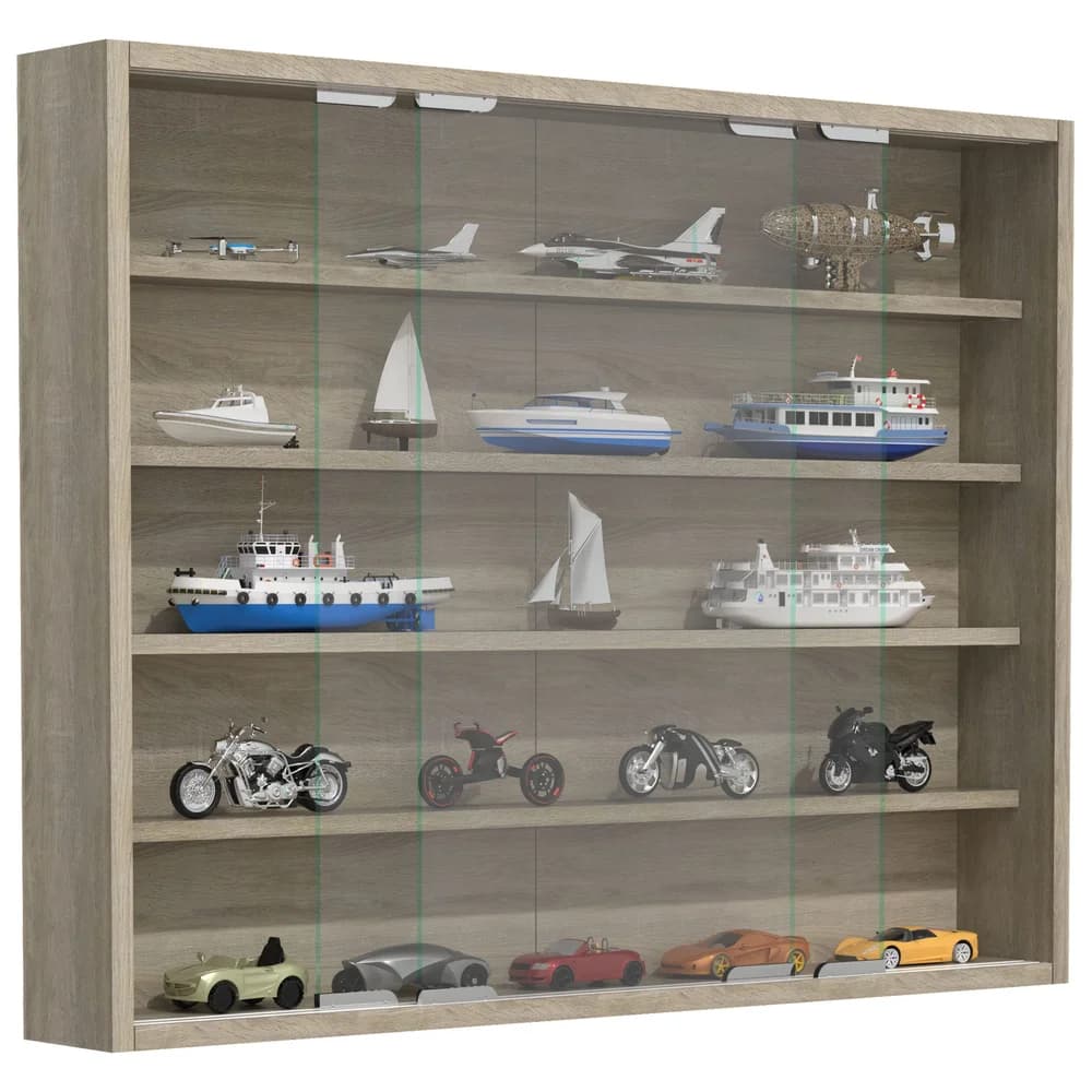 Hängevitrine Agisa L Sonoma Eiche