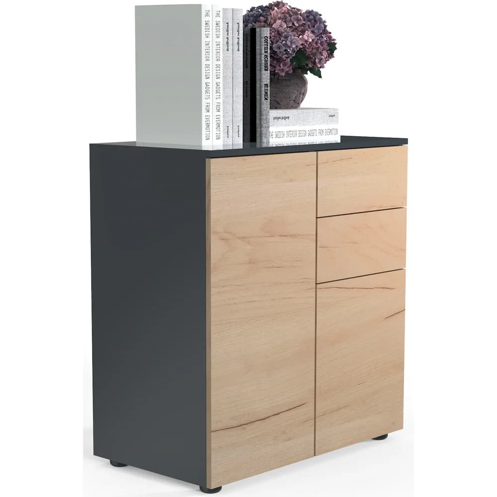 VCM Kommode »Dalosa« braun, 70x77x39 cm