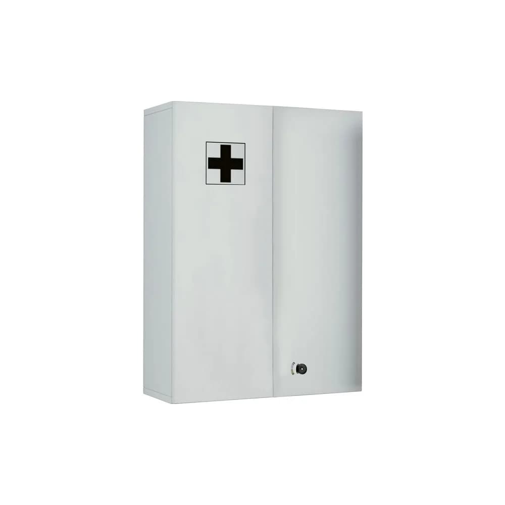 VCM Medizinschrank Medasa Weiß H. 70 x B. 47 x T. 19 cm