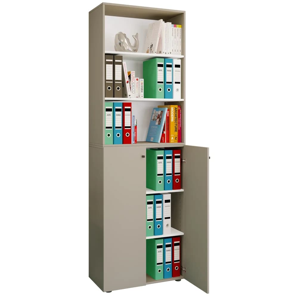VCM Büroschrank Ulas Grau