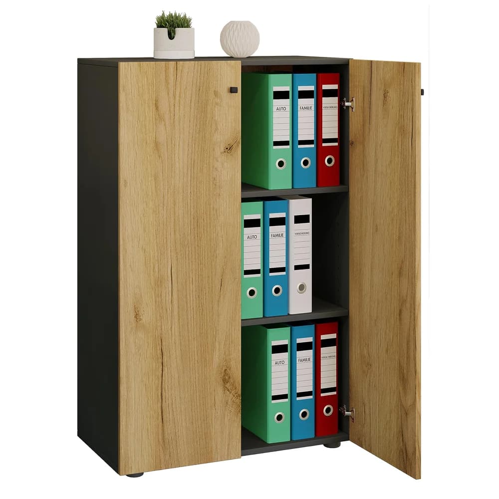 VCM Büroschrank LONA - B/H/T ca. 70.00x110.00x39.00