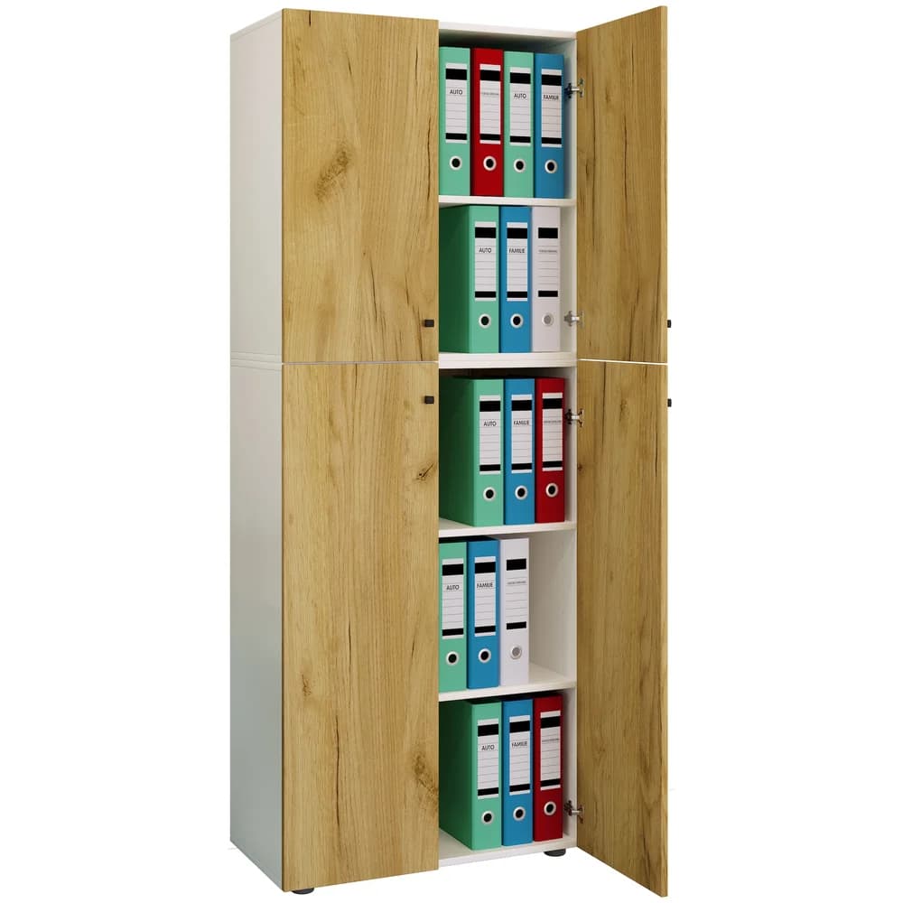 VCM Büroschrank LONA - B/H/T ca. 70.00x183.00x39.00
