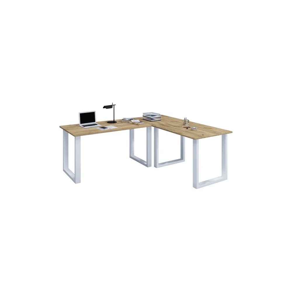 VCM Eck-Schreibtisch LONA - B/H/T ca. 190.00x76.00x50.00
