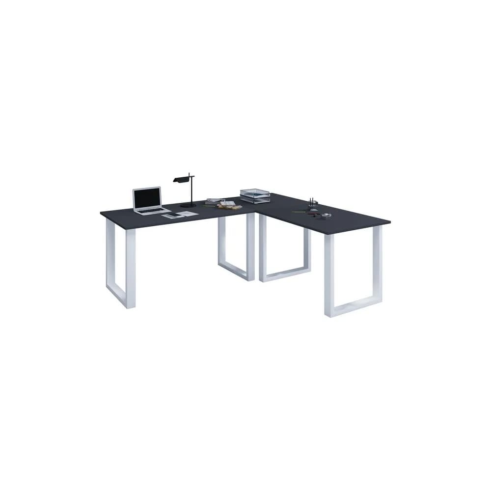 VCM Eck-Schreibtisch LONA - B/H/T ca. 190.00x76.00x50.00