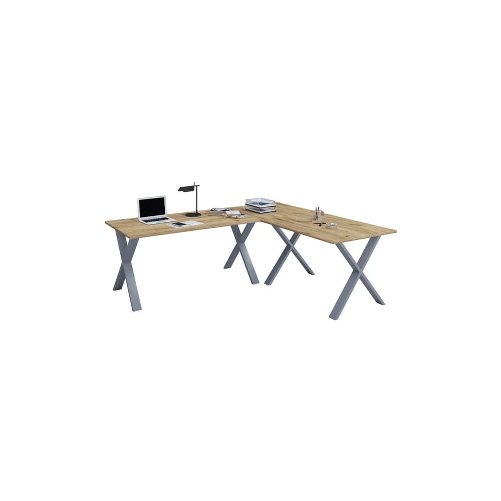 VCM Eck-Schreibtisch LONA - B/H/T ca. 160.00x76.00x80.00