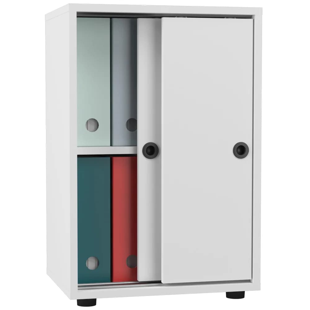 VCM Büroschrank Ulas Weiß