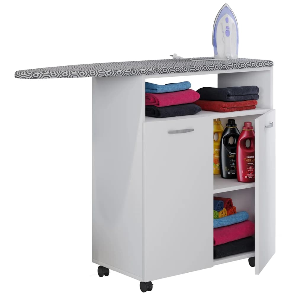 VCM Kommode & Sideboard Bigilo Weiß H. 86 x B. 112 x T. 37 cm