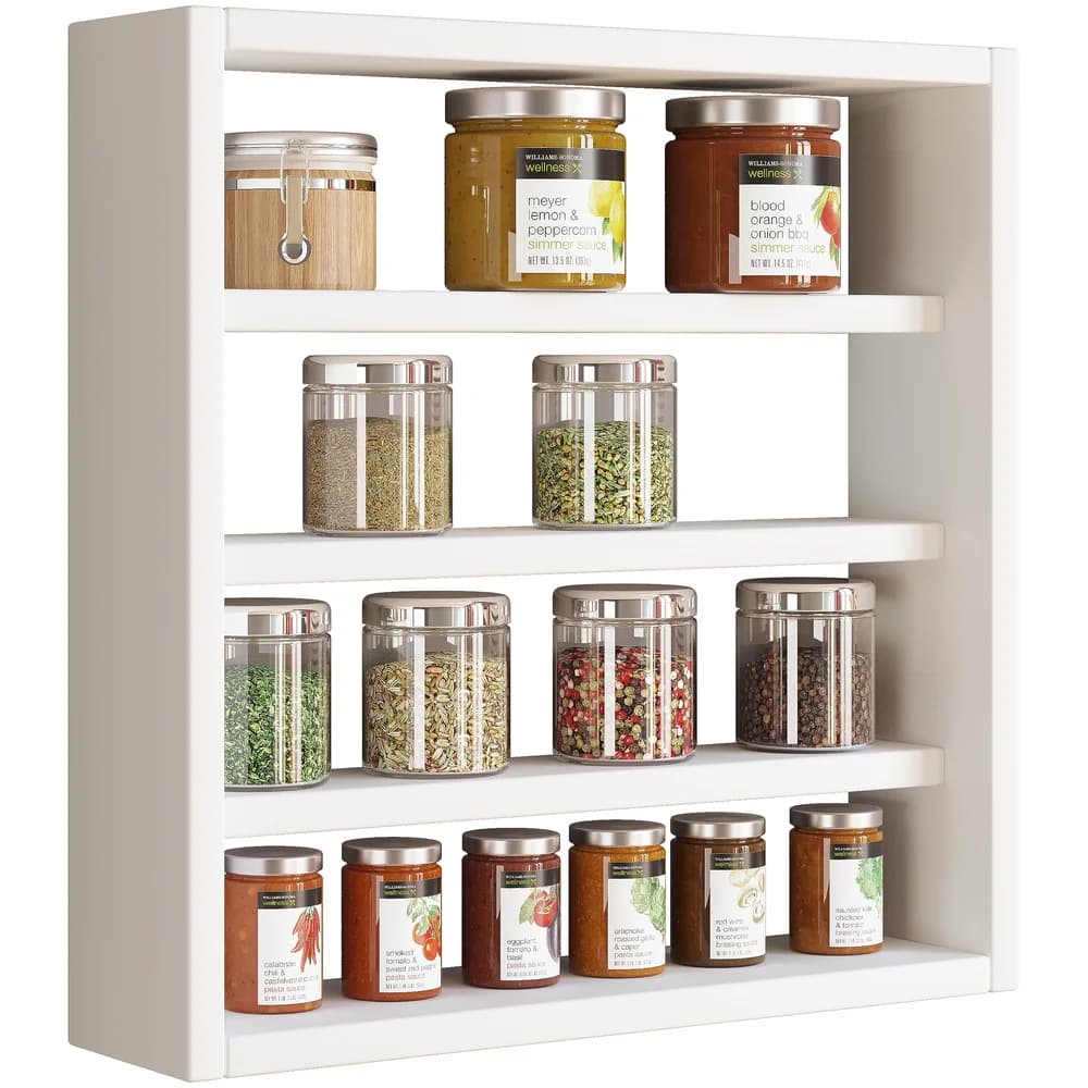 VCM Esaldi, Küchen Organizer, Weiss