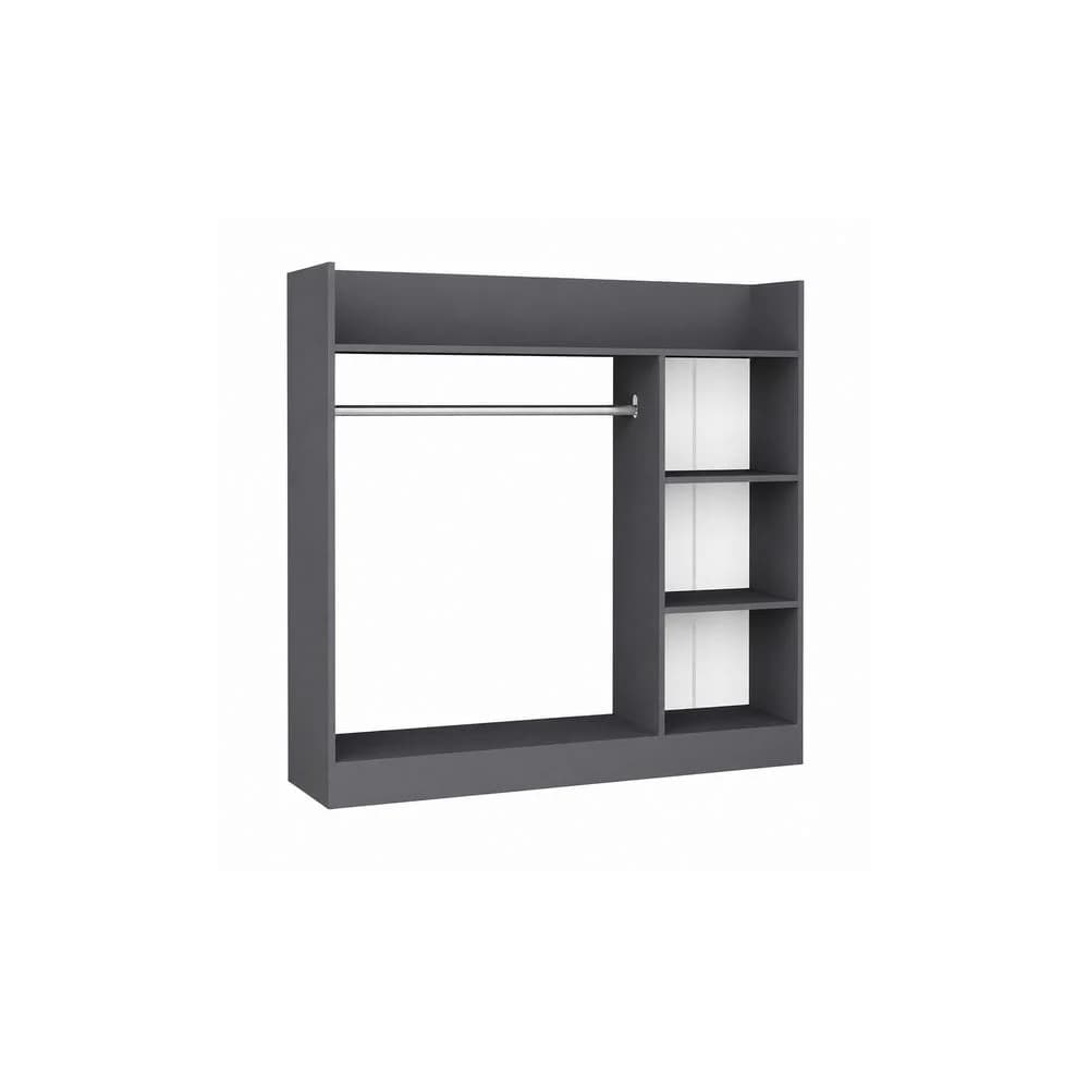 Kleiderschrank Palosa L Anthrazit