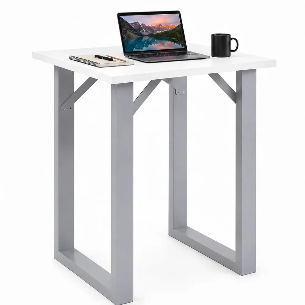 VCM Bartisch 80x50 cm, Tresen, Stehtisch, hoher Tisch, Bartresen, Hochtisch - Xona