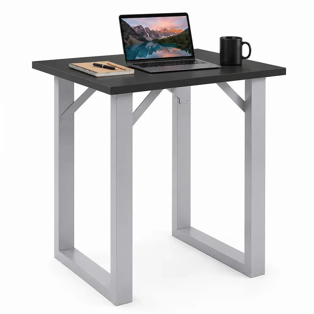 VCM Bartisch 80x50 cm, Tresen, Stehtisch, hoher Tisch, Bartresen, Hochtisch - Xona