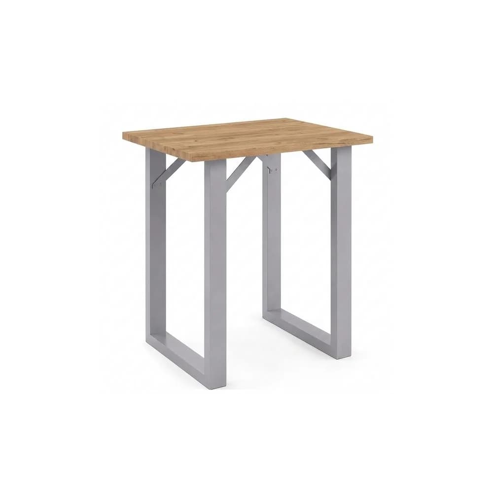 VCM Bartisch 80x50 cm, Tresen, Stehtisch, hoher Tisch, Bartresen, Hochtisch - Xona