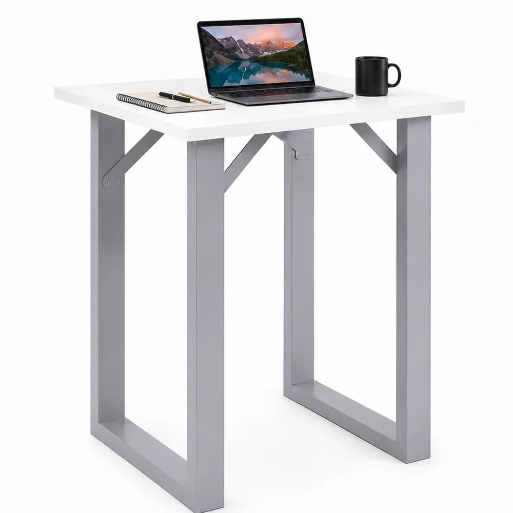 VCM Bartisch 80x80 cm, Tresen, Stehtisch, hoher Tisch, Bartresen, Hochtisch - Xona