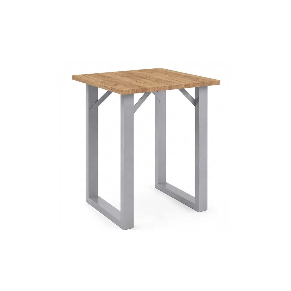 VCM Bartisch 80x80 cm, Tresen, Stehtisch, hoher Tisch, Bartresen, Hochtisch - Xona