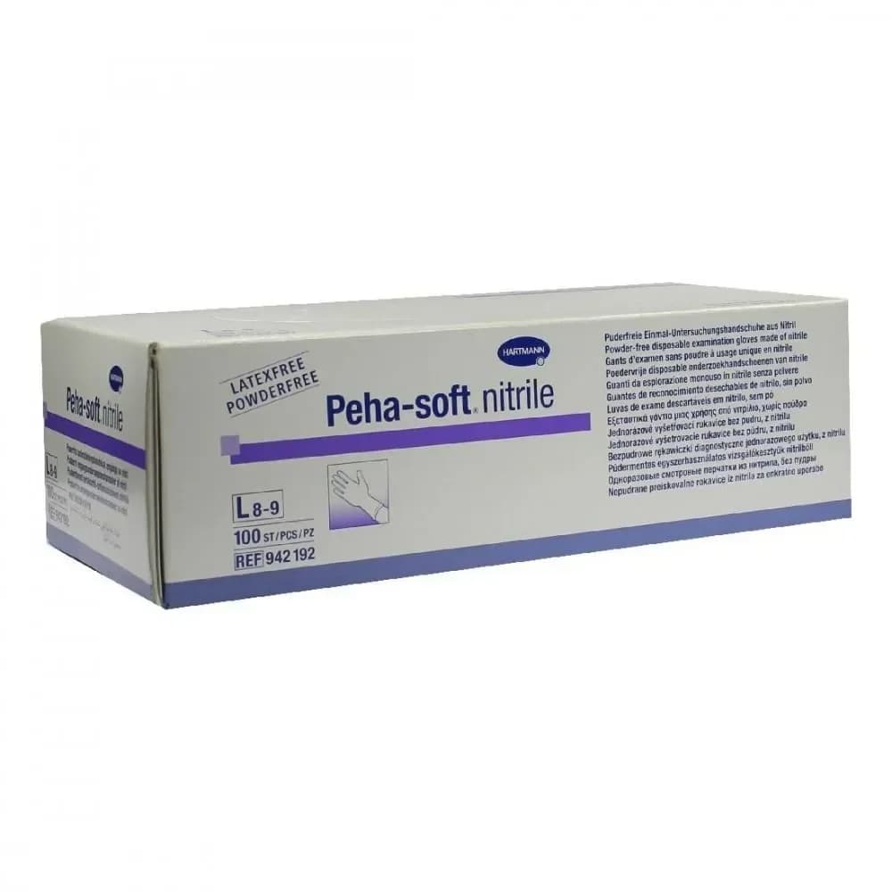 Peha-soft nitrile powderfree, Größe L