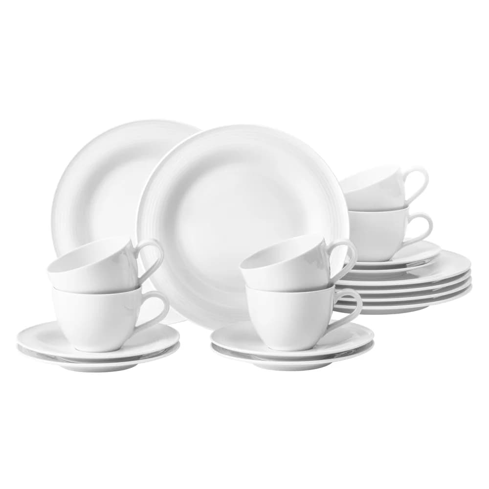 Seltmann Weiden Beat weiss Kaffeeservice 18tlg.