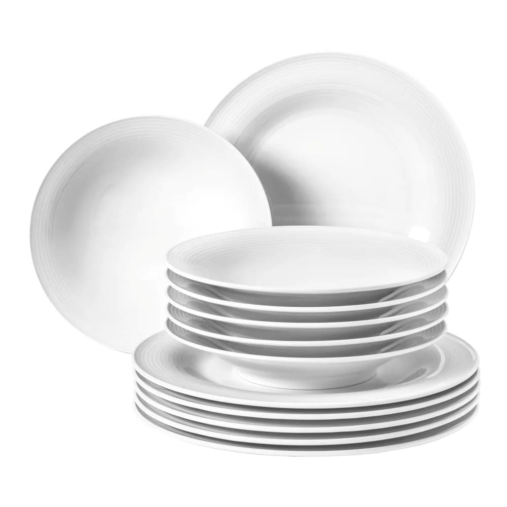 Seltmann Weiden Beat weiss Tafelservice 12tlg.
