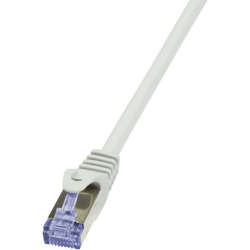 LogiLink Patchkabel PrimeLine, Cat.6A, S/FTP, grau, 7,5 m