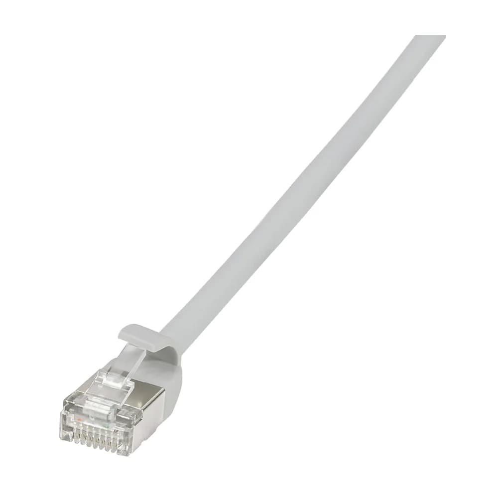 LOGILINK CQ9012S - Patchkabel, Cat.6a, U/FTP, grau, 0,3 m