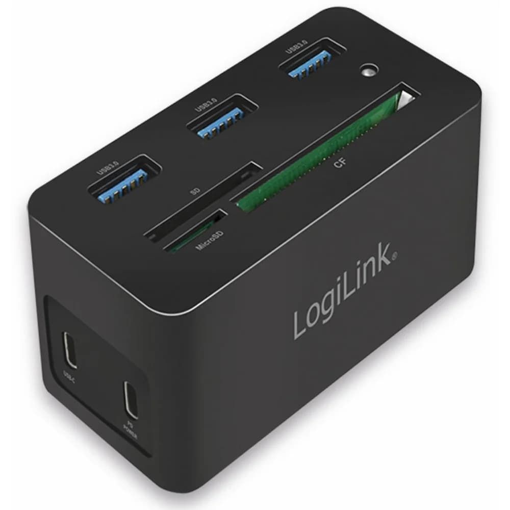 LOGILINK UA0370 - Dockingstation, USB 3.0 Typ-C, 10-Port