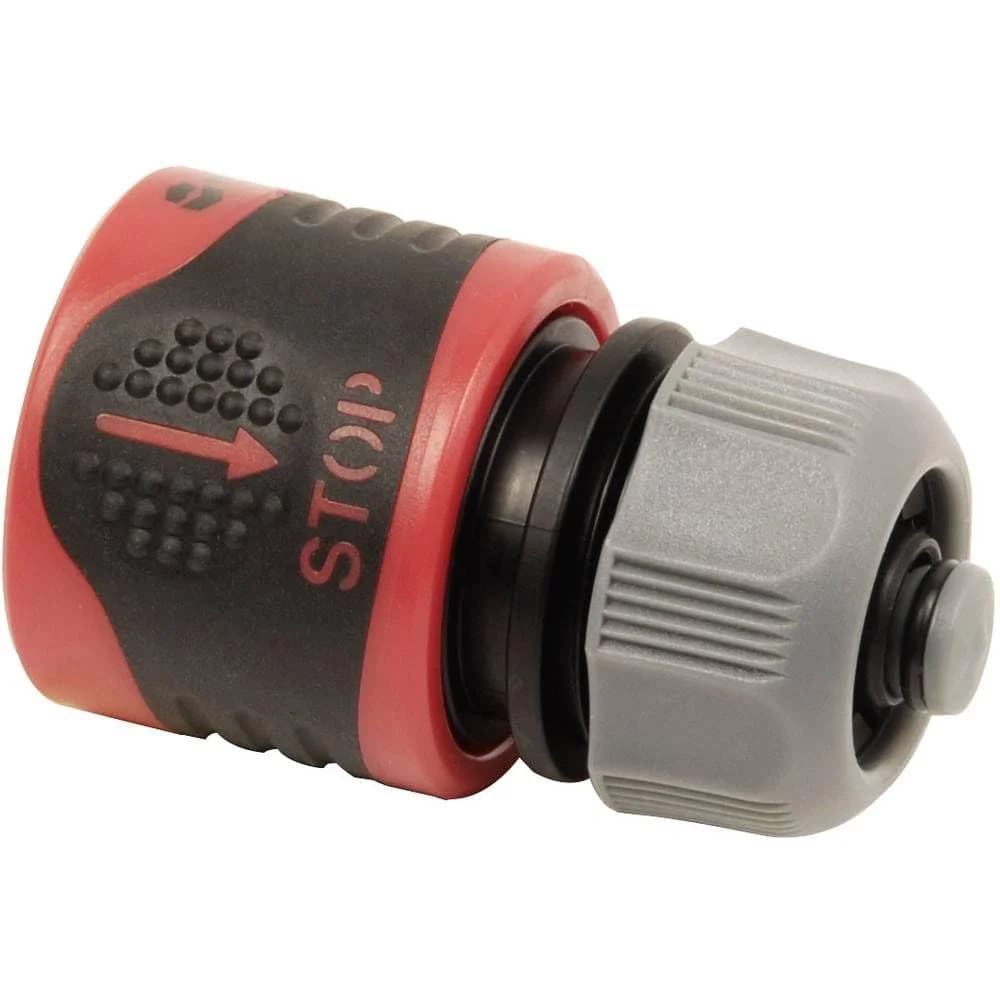 TOOLCRAFT TO-4850088 Kunststoff Schlauch-Verbindungsstück 13 mm (1/2") Ø Wasserstop