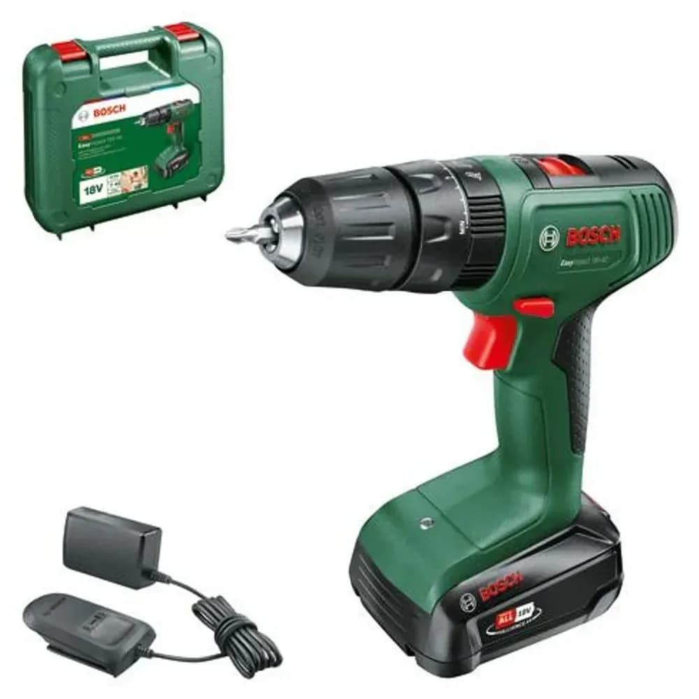 Bosch Akku-Bohrschrauber EasyImpact 18V-40, 1 x Akku PBA 18V 1.5Ah