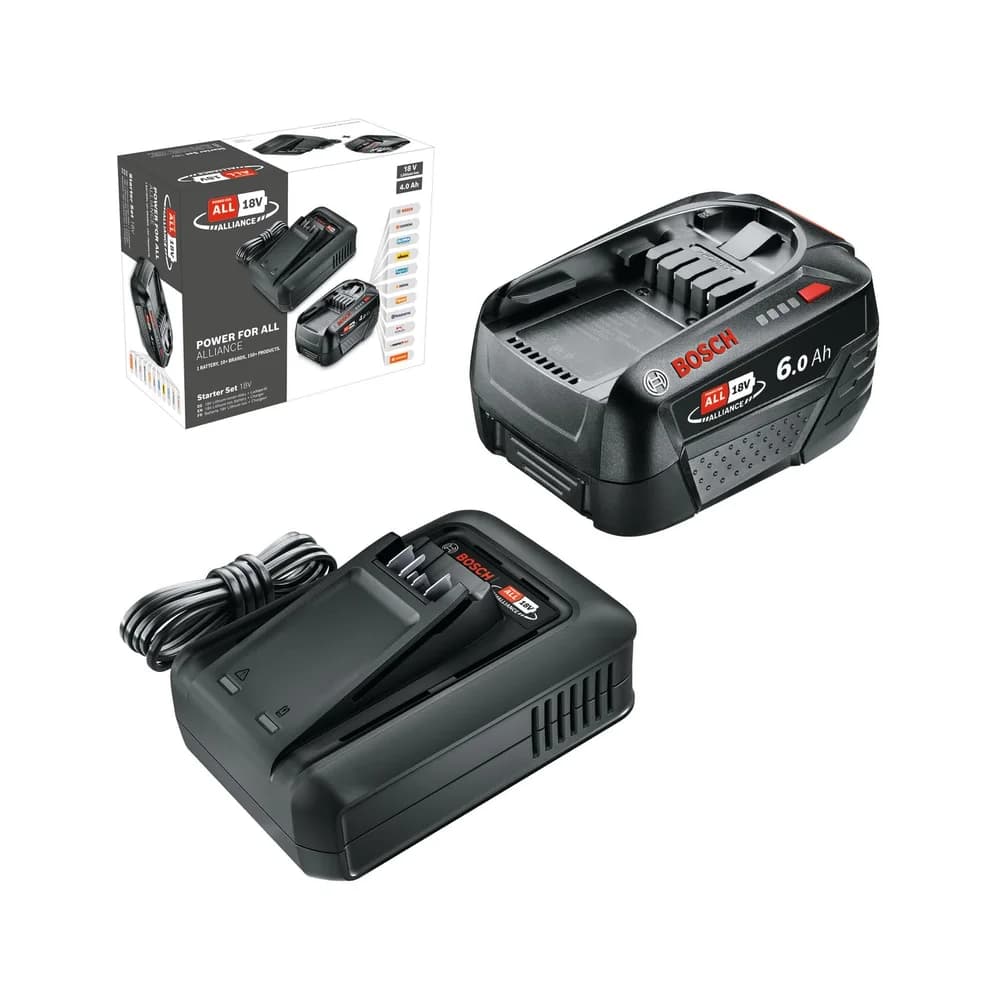 Bosch Starter-Set 18 V 6.0Ah + AL18-44