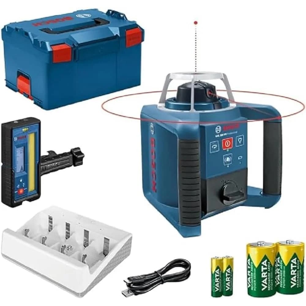 Bosch Rotationslaser GRL 300 HV + LR 45 in L-BOXX - 0601061506