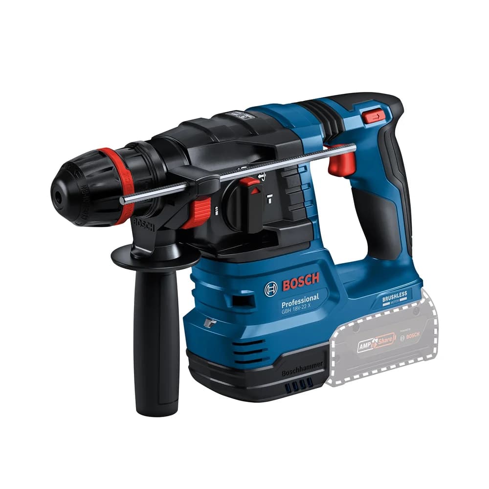 Akku-Bohrhammer mit ONECHUCK GBH 18V-22 X