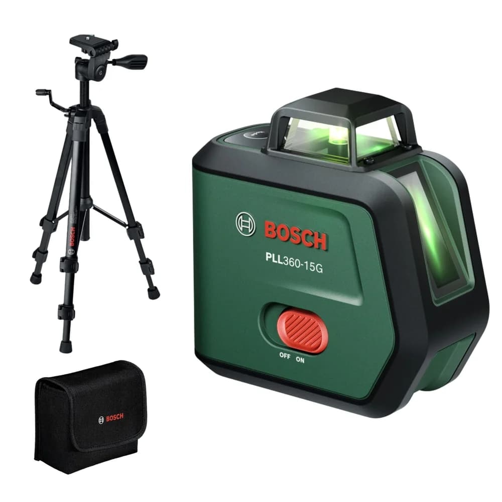 Bosch Kreuzlinien-Laser PLL360-15G Set 3,6V Akku 2,0Ah