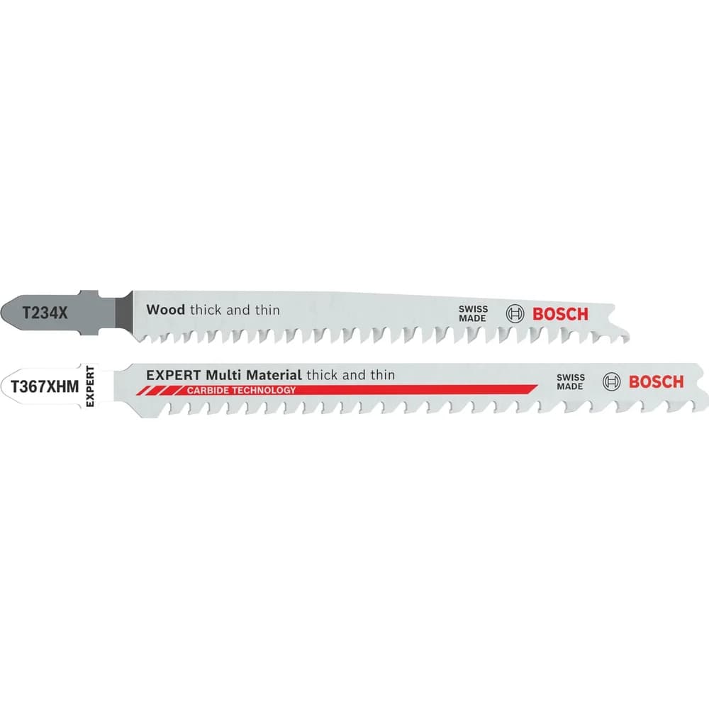 Bosch Stichsägeblätter-Set T234X+EXPERT T367XHM 26-teilig Multi Material