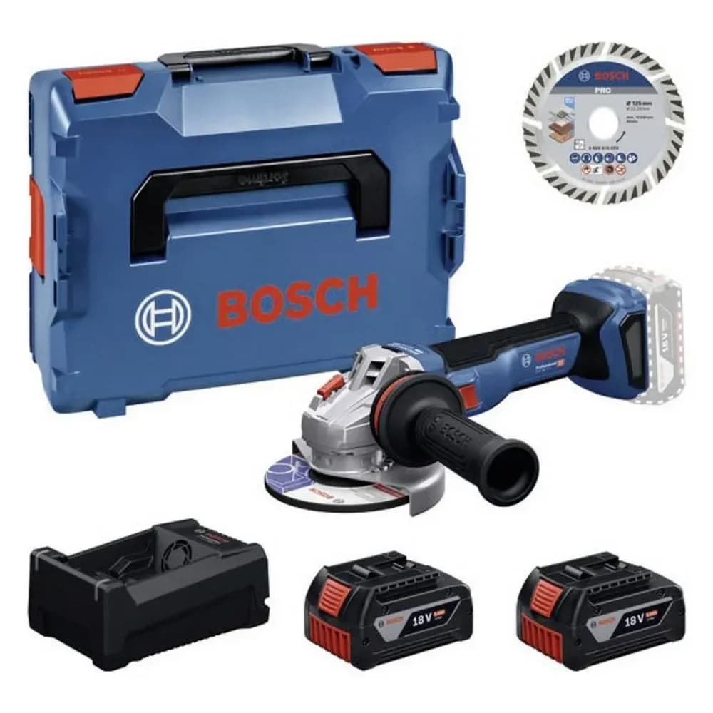 Bosch Winkelschleifer GWS 18V-11 S 125 mm Akku Set
