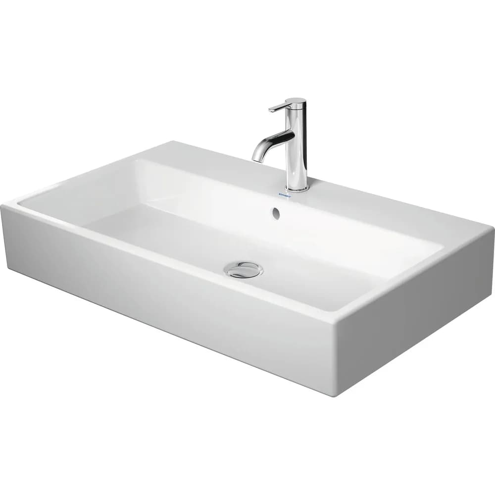 Duravit Vero Air Waschtisch 2350800027 weiss, 80x47cm, mit Hahnloch und Überlauf