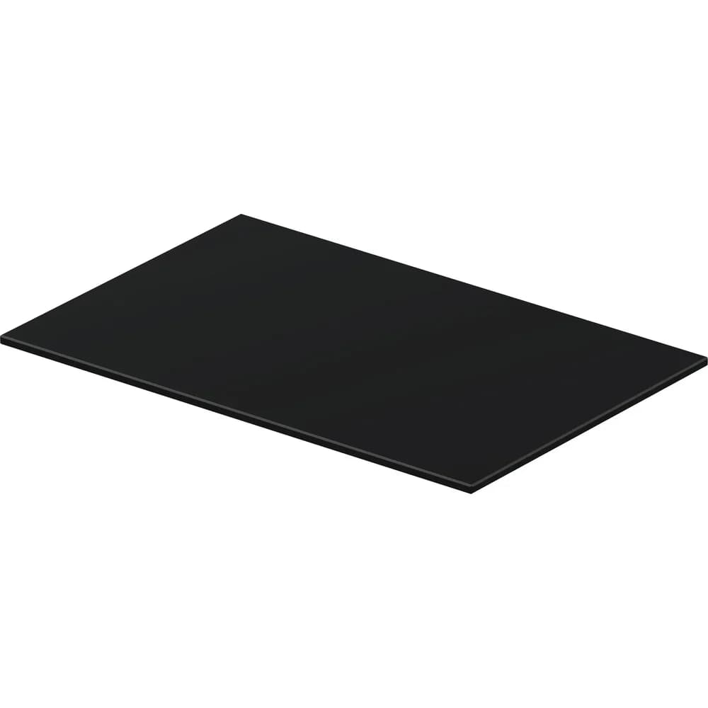Duravit Glaseinleger DuraSquare 57x38cm, Sicherheitsglas, Schwarz